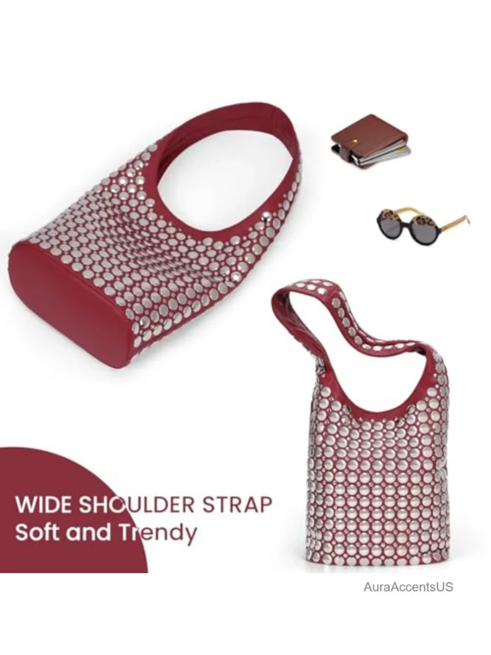 N/A handmade studded
